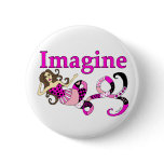 Imagine Mermaid Pink Edition Round