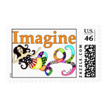 Imagine Mermaid Postage postage