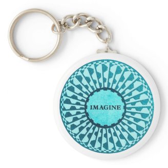 Imagine Mosaic, Strawberry Fields, Central Park 04 Key Chains