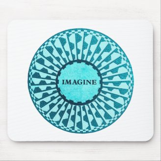 Imagine Mosaic, Strawberry Fields, Central Park 04 Mousepad