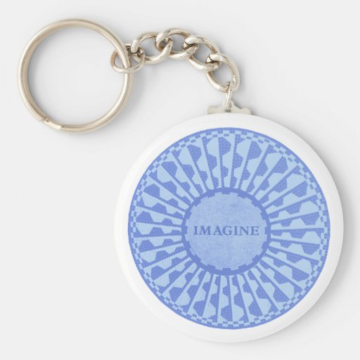 Imagine Mosaic, Strawberry Fields, Central Park 06 Keychains