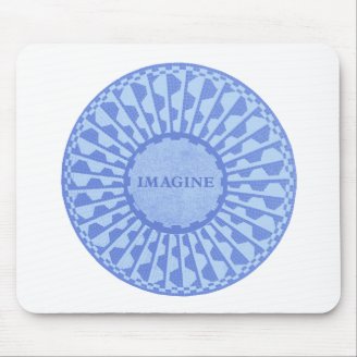 Imagine Mosaic, Strawberry Fields, Central Park 06 Mouse Pads