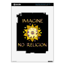Imagine No Religion iPad 3 Skins