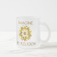 Imagine No Religion Mug