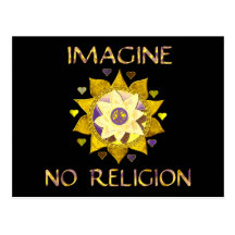 Imagine No Religion Post Cards