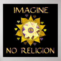 Imagine No Religion Poster