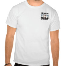 Imagine. No Religion. Version 2 T-shirts