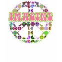 Imagine Peace Pink Retro t-shirts by WorldPeaceSigns Imagine Peace Pink Retro t-shirts