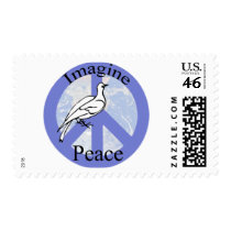 Imagine Peace postage by imeanit Imagine Peace postage