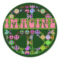 Imagine Peace stickers