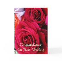 imagine Roses Wedding Greeting Cards