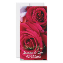 imagine Roses Wedding Photo Cards