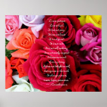 imagine Roses Wedding Posters