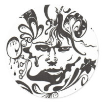 "IMAGINE" sticker