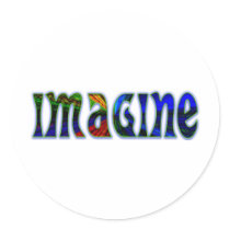 Imagine Sticker