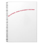 Imagine the Difference notebooks