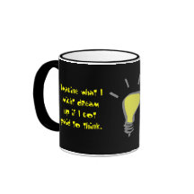Imagine what I could do with a brain (2) Coffee Mug