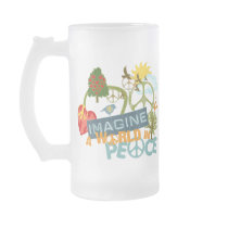 Imagine World Peace Coffee Mugs