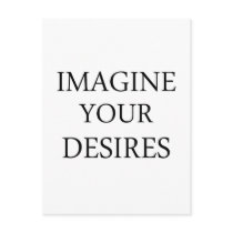 Imagine Your Desires postcards