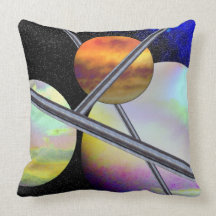 Imagined Worlds Pillow