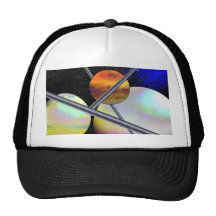 Imagined Worlds Trucker Hats
