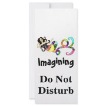 Imagining Do Not Disturb Mermaid Muse Rack Card