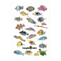 ImaginOcean Cartoon Fish Art posters