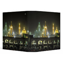 Imam Reza Shrine Complex at night, Mashhad, Vinyl Binders