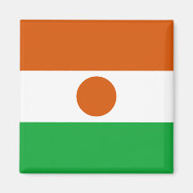 Imán de la bandera de Niger