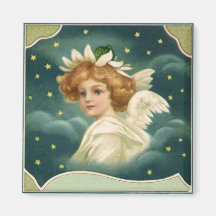 Imán del ángel del vintage