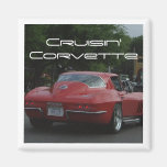Imán del Corvette de Cruisin