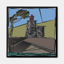 Imán del faro de las escenas