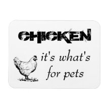 imán del mascota del pollo