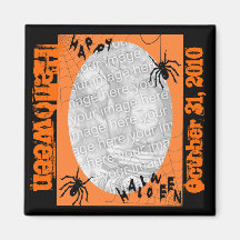 Imán personalizado de Halloween