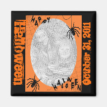 Imán personalizado de Halloween