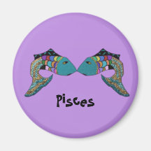 imán púrpura del beso de Piscis