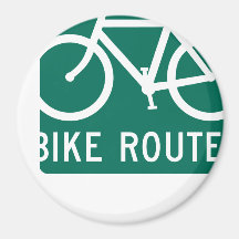 Imán Ruta-Blanco de la bici