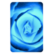 Imán superior color de rosa azul de Flexi