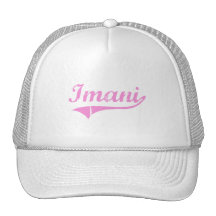 Imani Classic Style Name Mesh Hats