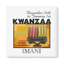 IMANI - Faith magnets by Kwanzaa IMANI - Faith magnets