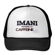 Imani powered by caffeine hat