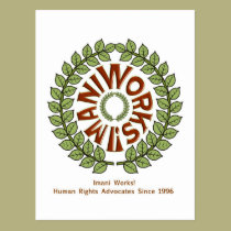 Imani Works Postcard postcards