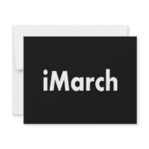 iMarch invitations by tomrent iMarch invitations