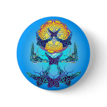 Imbolc Butterflies Button