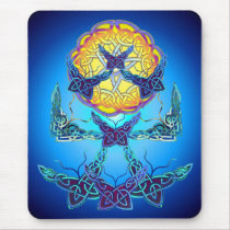Imbolc Butterflies Mousepad by Jaenne Imbolc Butterflies Mousepad