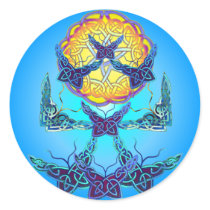 Imbolc Butterflies Sticker