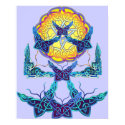 Imbolc Butterflies Waking Print