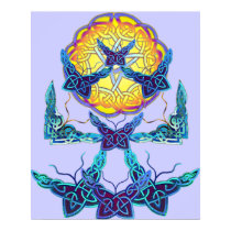 Imbolc Butterflies Waking Print by Jaenne Imbolc Butterflies Waking Print
