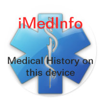 iMedInfo Round Sticker