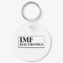 IMF Electronics logo keychains